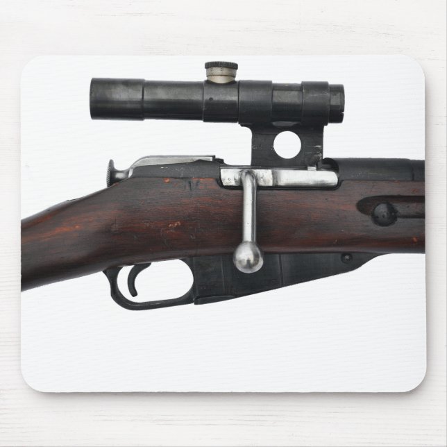 Tapis de souris de tireur isolé de Mosin Nagant (Devant)