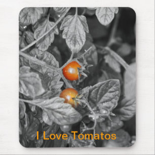 tapis de souris de tomate-cerise