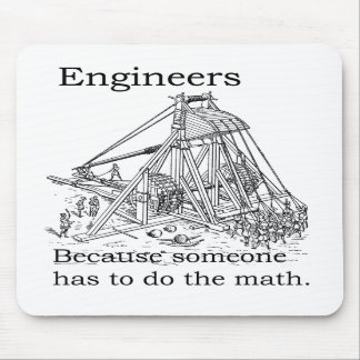 Tapis de souris de Trebuchet d'ingénieurs