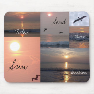 Tapis de souris de vacances