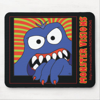 TAPIS DE SOURIS DE VISIONS DE MONSTRE