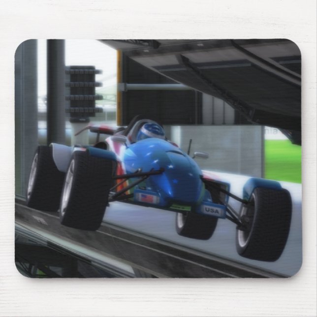 Tapis de souris de voiture de stade des Etats-Unis (Devant)