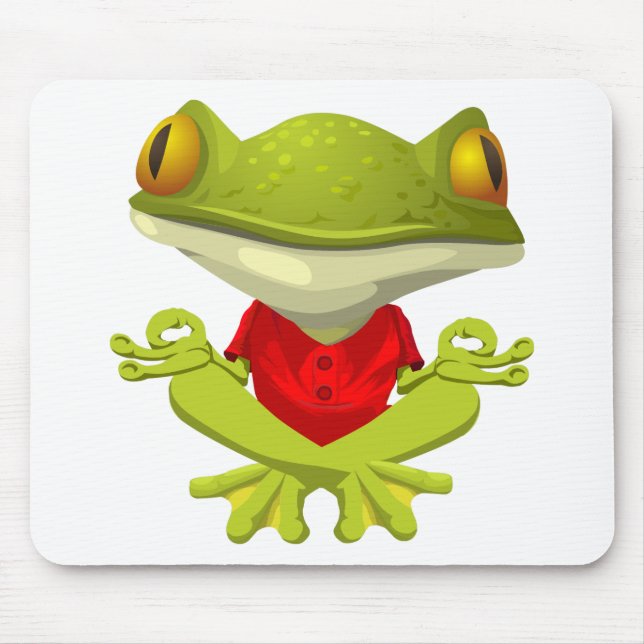 Tapis de souris de yoga (Devant)