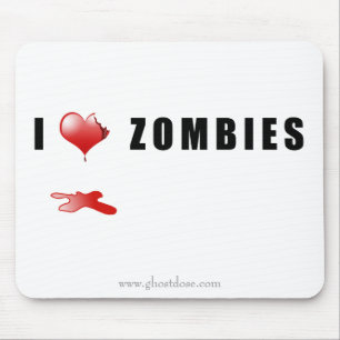 Tapis de souris de zombi