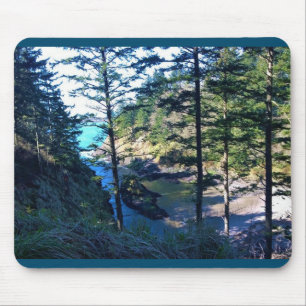 Tapis De Souris Dead Man's Cove, Cape Disappointment, Washington