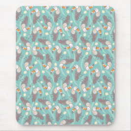 Tapis De Souris Débardeur féminin toucans exotiques tendance