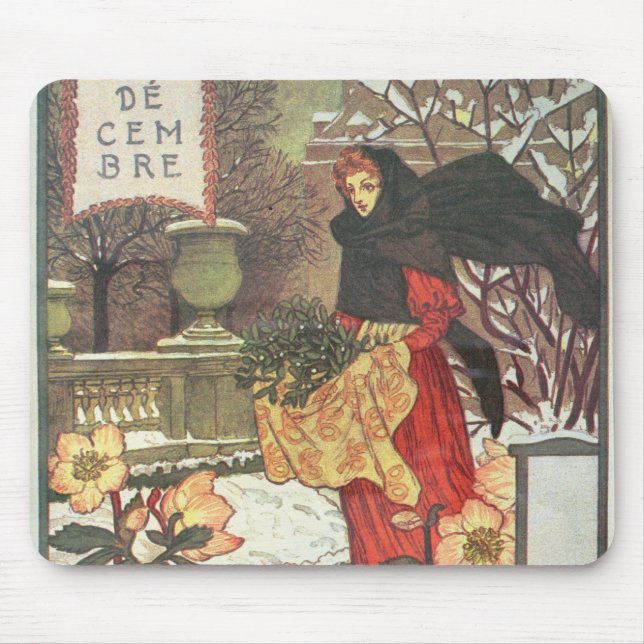 Tapis De Souris Décembre (Devant)