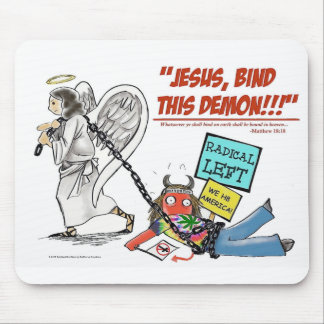 Tapis De Souris Déclarez la guerre spirituelle ! Mousepad