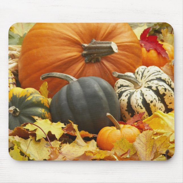Tapis De Souris Décoration d'octobre (Devant)