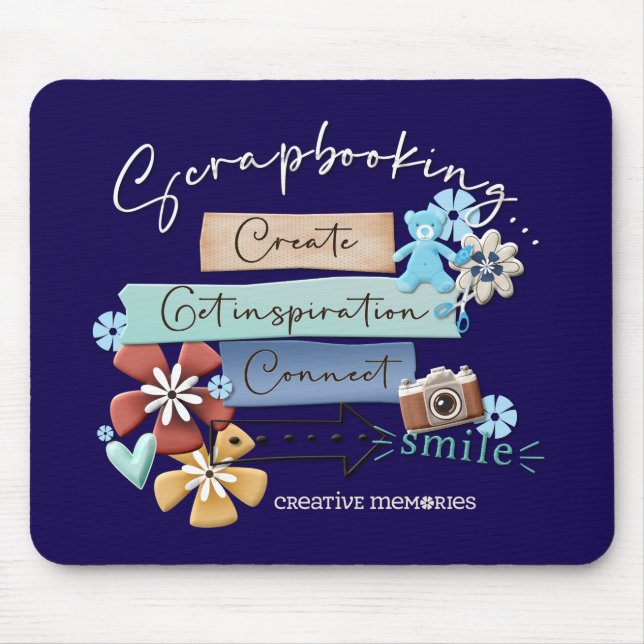 Tapis De Souris Découper et connecter Atlanta Mousepad (Devant)