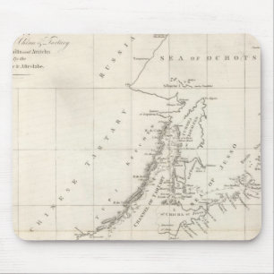 Tapis De Souris Découverte effectuée en 1787 dans les mers de Chin