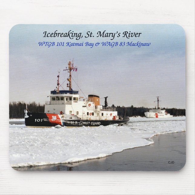 Tapis De Souris Décrochage de la rivière St. Mary's mousepad (Devant)