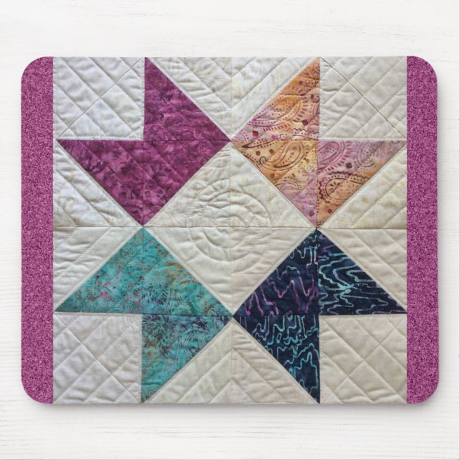 Tapis de souris d'édredon de batik (Devant)