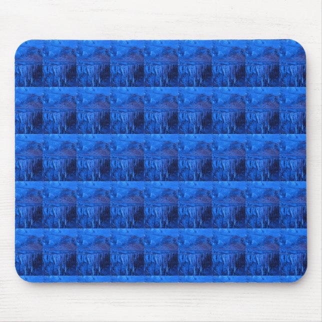 Tapis De Souris "Deep Waters 2" Carrelé Abstract Design Mousepad (Devant)