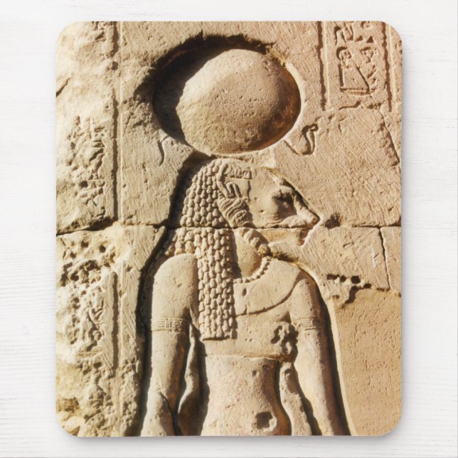 Tapis De Souris Déesse de chat de Sekhmet de l'Egypte supérieure (Devant)