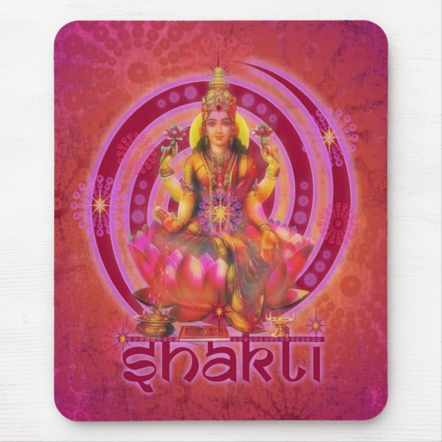 Tapis De Souris Déesse SHAKTI / LAKSHMI (Devant)