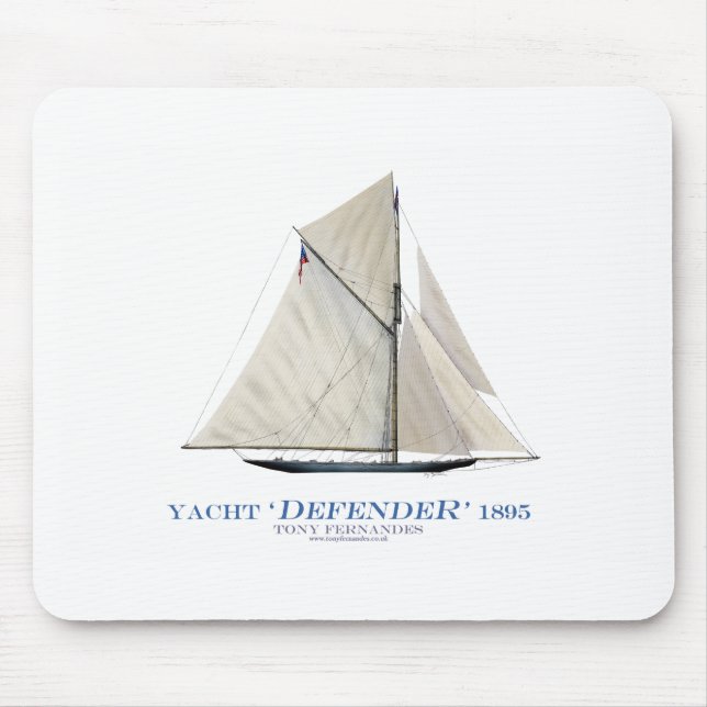 Tapis De Souris défenseur 1895 de yacht (Devant)