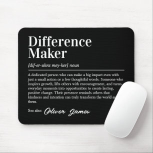 Tapis De Souris Définition de créateur de différence personnalisée