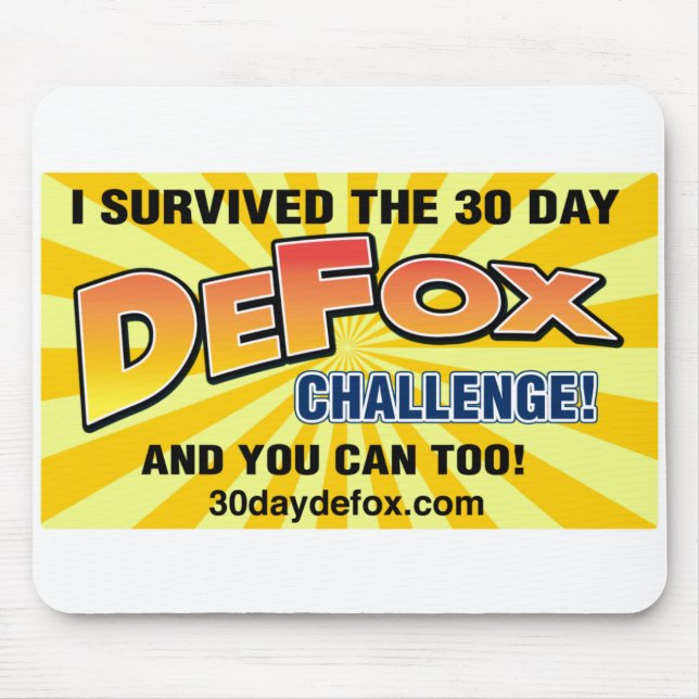 Tapis De Souris DeFox Mousepad (Devant)