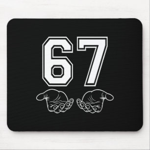 Tapis De Souris Déguisement drôle 67 Meme Six Sept Halloween Gen Z