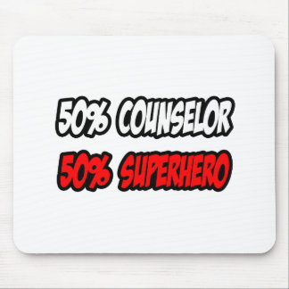 Tapis De Souris Demi-conseiller...Demi-superhéros