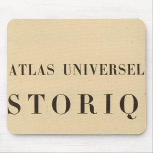 Tapis De Souris Demi-titre Atlas universel