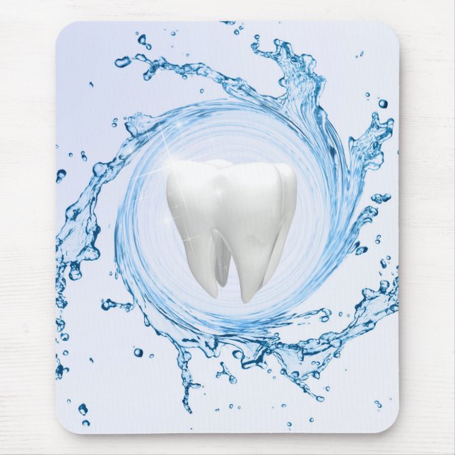 Tapis De Souris Dentiste Dental Dental Dental Water Professionnel (Devant)