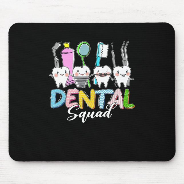Tapis De Souris Dentiste Dentiste Dentiste Dentiste Drôle Drôle De (Devant)