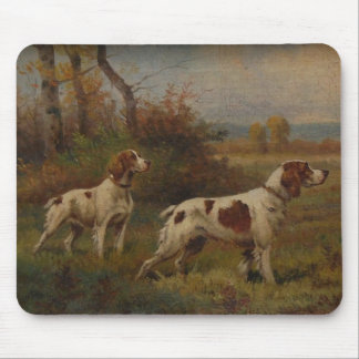 Tapis de souris d'épagneul de Bretagne