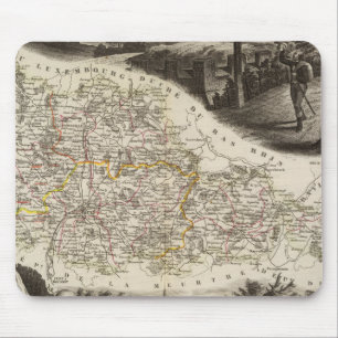 Tapis De Souris Département de la Moselle