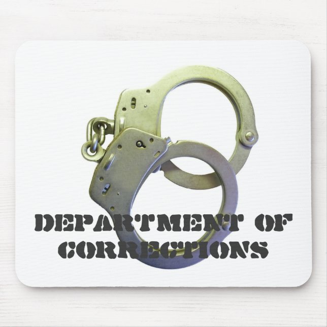 TAPIS DE SOURIS DÉPARTEMENT DES CORRECTIONS (Devant)