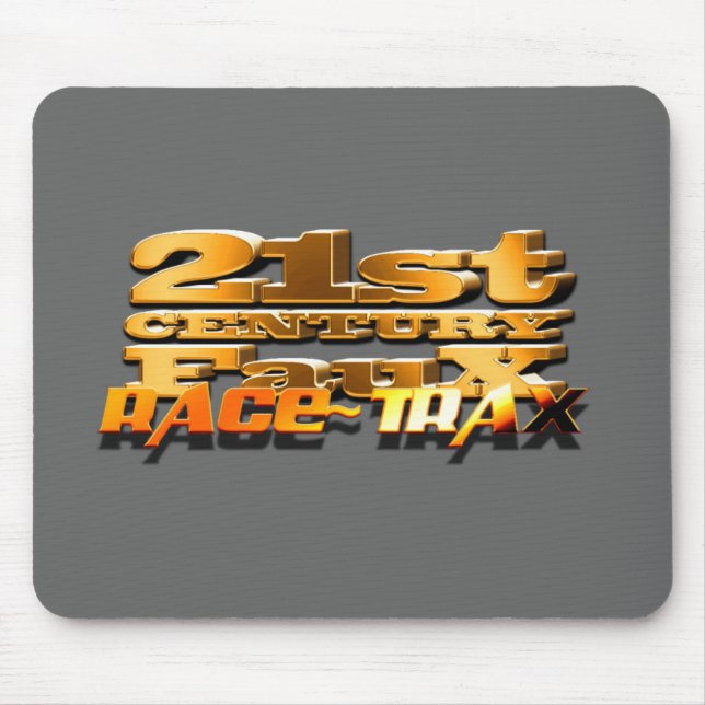 Tapis De Souris député britannique de TPG 21cf RaceTrax (Devant)