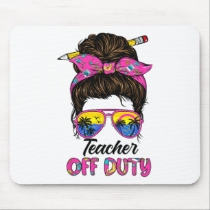Tapis De Souris Dernier Jour De L'École Professeur Hors Service Me