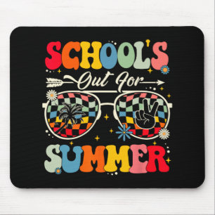 Tapis De Souris Dernière journée d'école dehors pour les garçons d