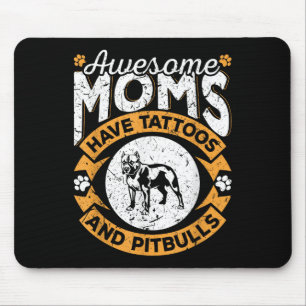 Tapis De Souris Des Moms Impressionnantes Ont Des Tatouages Et Des