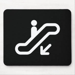 Tapis De Souris Descendre le pictogramme Mousepad
