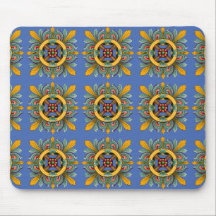 Tapis De Souris Design de mosaïque victorienne du Danube