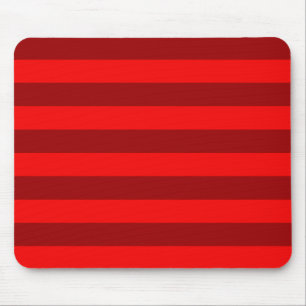 Tapis De Souris Design des rayures rouge et marron