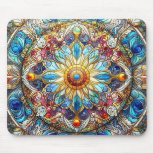 Tapis De Souris Design en verre coloré