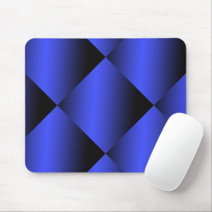 Tapis De Souris Design noir et bleu clair