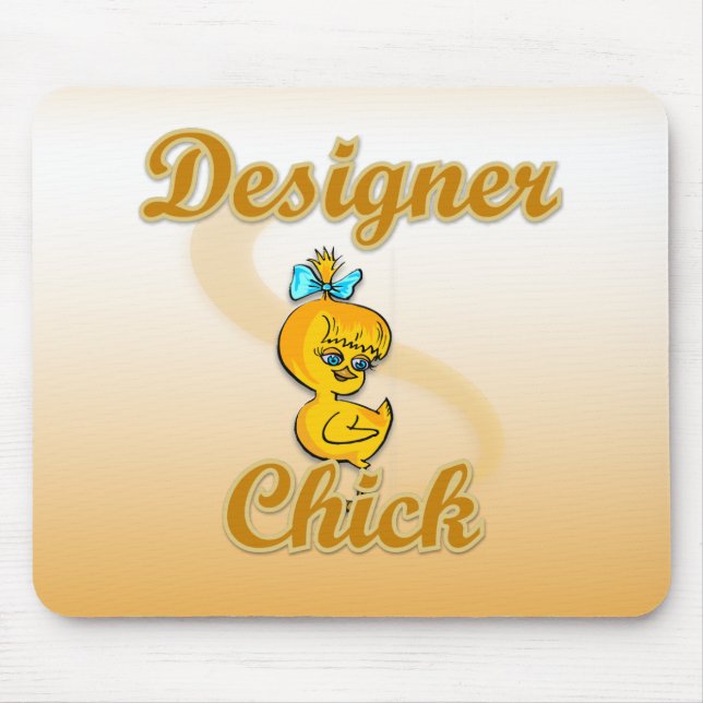 Tapis De Souris Designer Chick (Devant)