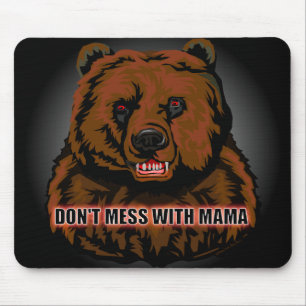 Tapis De Souris DÉSORDRE de T de DON " AVEC la MAMAN - tapis de