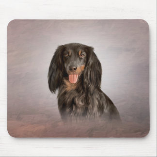 Tapis De Souris Dessin Chien race dachshund