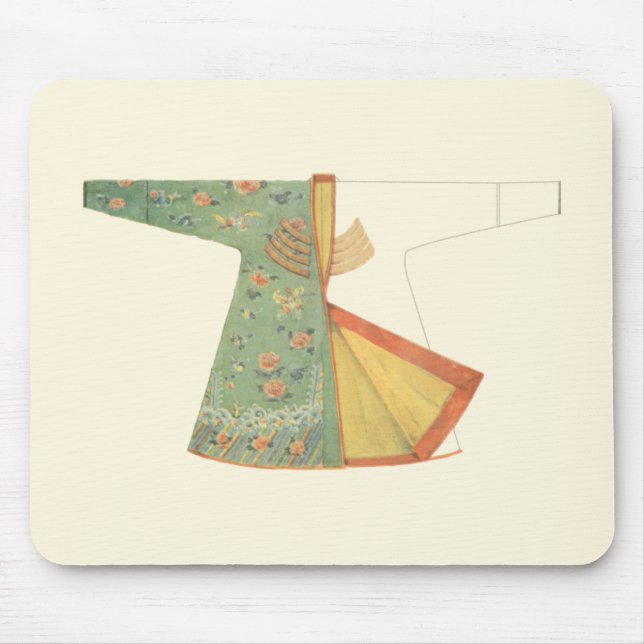 Tapis De Souris Dessin de Kimono semi-fini (Devant)