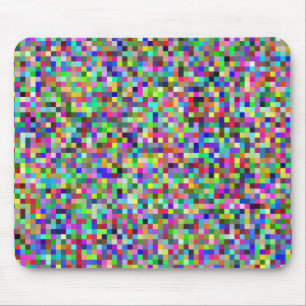 Tapis De Souris dessin géométrique coloré