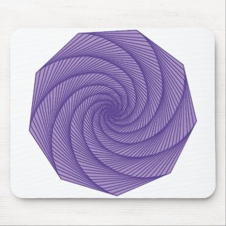 Tapis De Souris dessin géométrique Violet