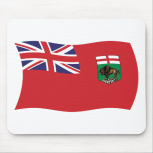 Tapis De Souris Dessous de souris du drapeau du Manitoba