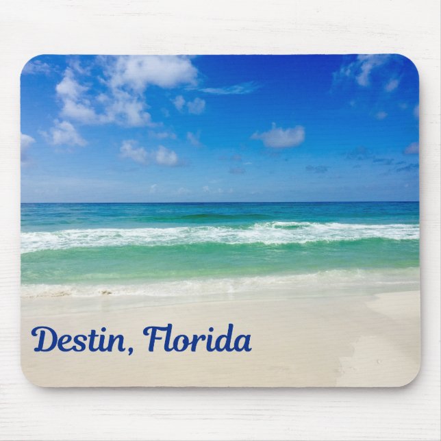 Tapis De Souris Destin Florida Blue Beach (Devant)