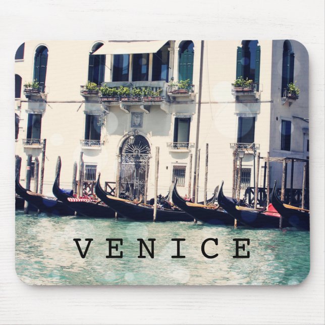 Tapis De Souris Destinations | Venice Waterfront Photo (Devant)