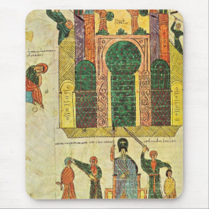 Tapis De Souris Destruction du premier temple par Nebuchadnezzar